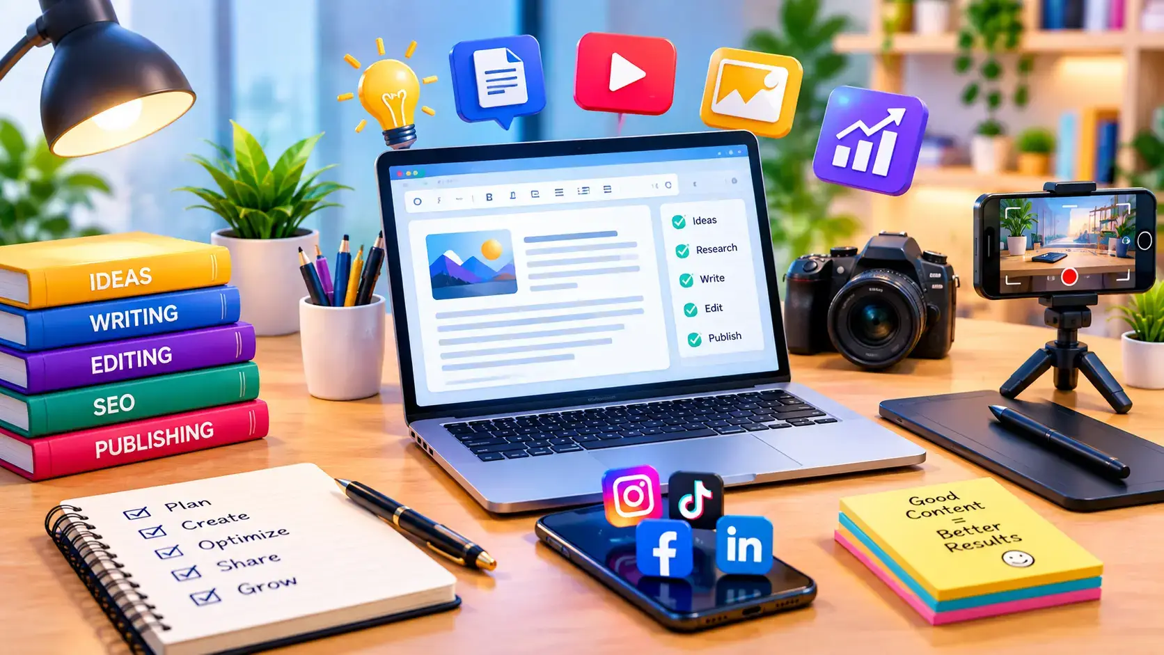 SEO content creation for websites and digital marketing